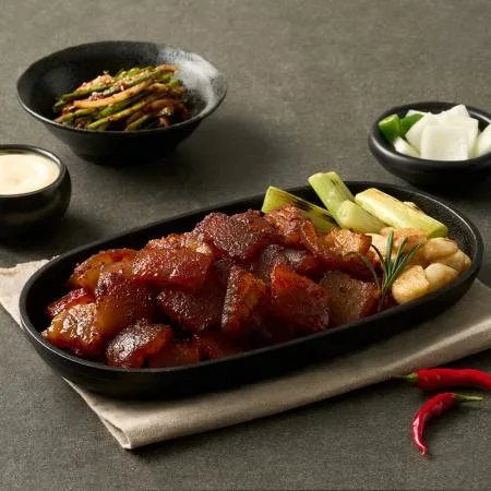 하남돼지집 참나무 직화벌집껍데기 200g 이미지