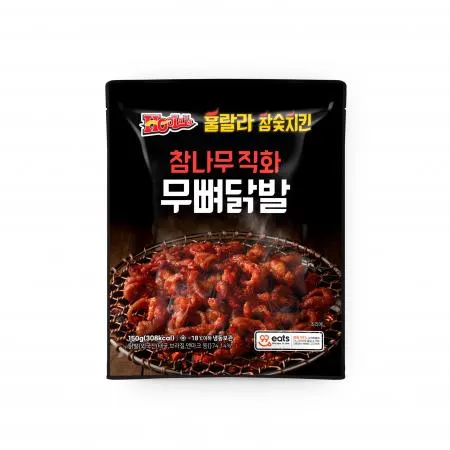 훌랄라 참나무 직화 무뼈닭발 3kg(150g*20개)