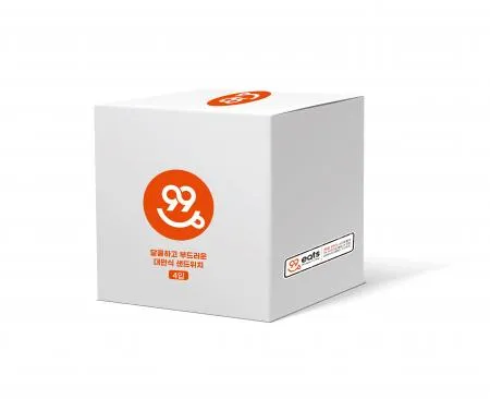 [99eats] 대만식 카야 샌드위치 280g(70g*4) 1박스 이미지