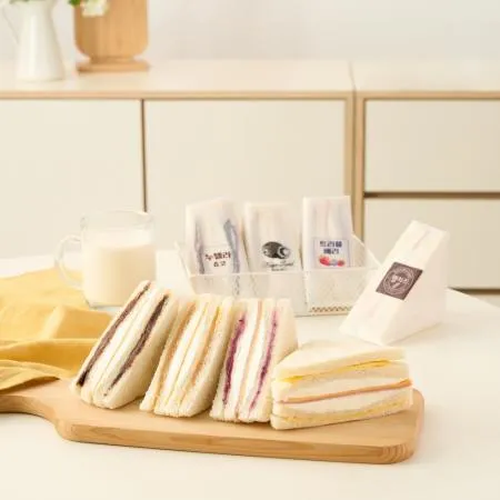 [99eats] 대만식 삼색 샌드위치 320g(80g*4) 1박스