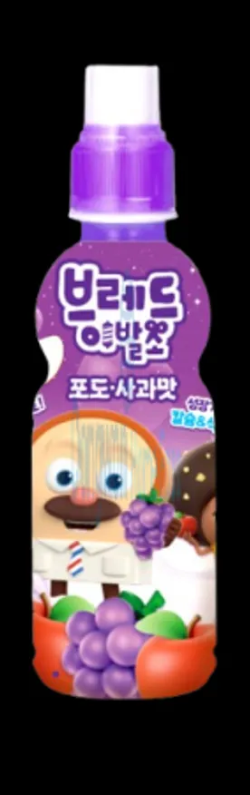 (16:30마감(D) 포켓몬어린이음료(롯데칠성/포도사과/235ML)EA 이미지
