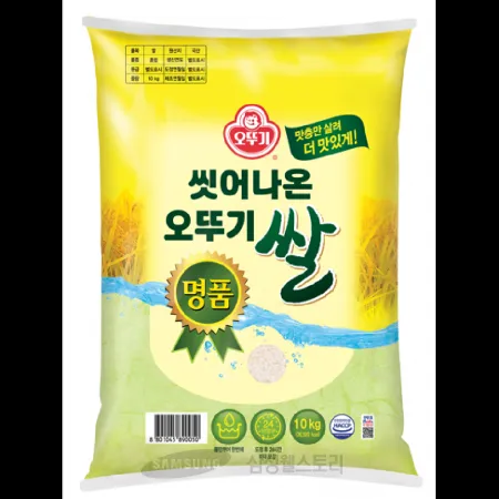 (16:30마감)씻어나온쌀(10KG/PAC/국내산/오뚜기) 이미지