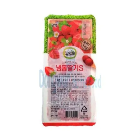 (16:30마감(D) 뉴뜨레딸기(중국산/우양/냉동/가당/1KG)EA 이미지