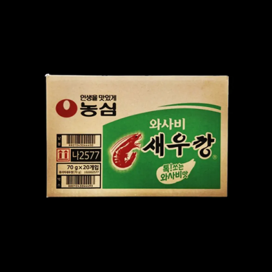 코스트코/농심-와사비 새우깡 1400G (70G x 20) 이미지