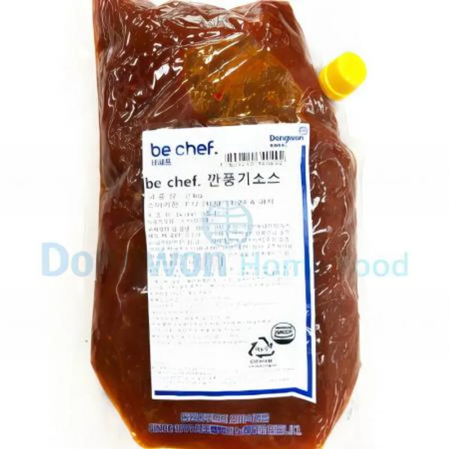 (16:30마감(D) be chef. 깐풍기소스(2KG/동원홈푸드)EA 이미지