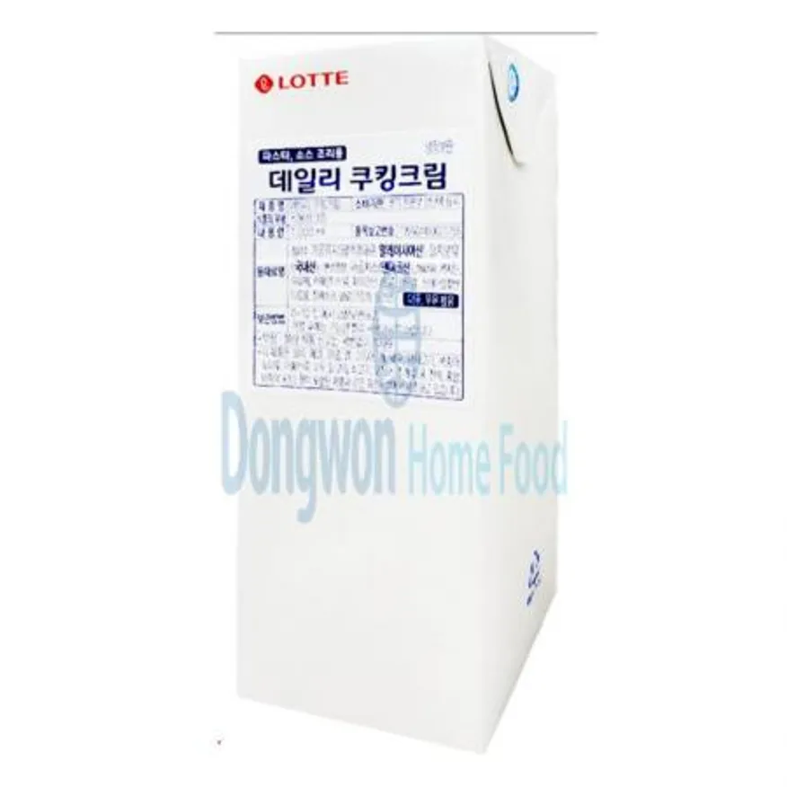 (16:30마감(D) 데일리쿠킹크림(롯데웰푸드/항온/1kg)EA 이미지