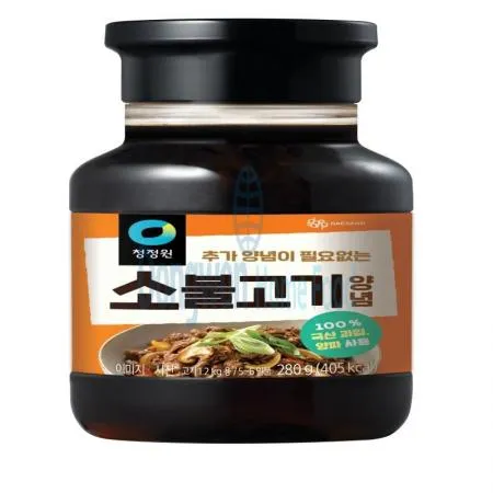 (16:30마감(D) 청정원소불고기양념장(대상/280g)EA 이미지