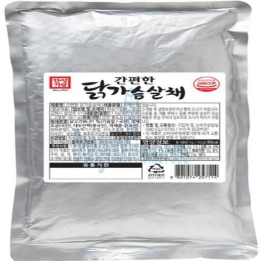 (16:30마감(D) 간편한닭가슴살채(한성/닭고기:국산/1kg)EA 이미지