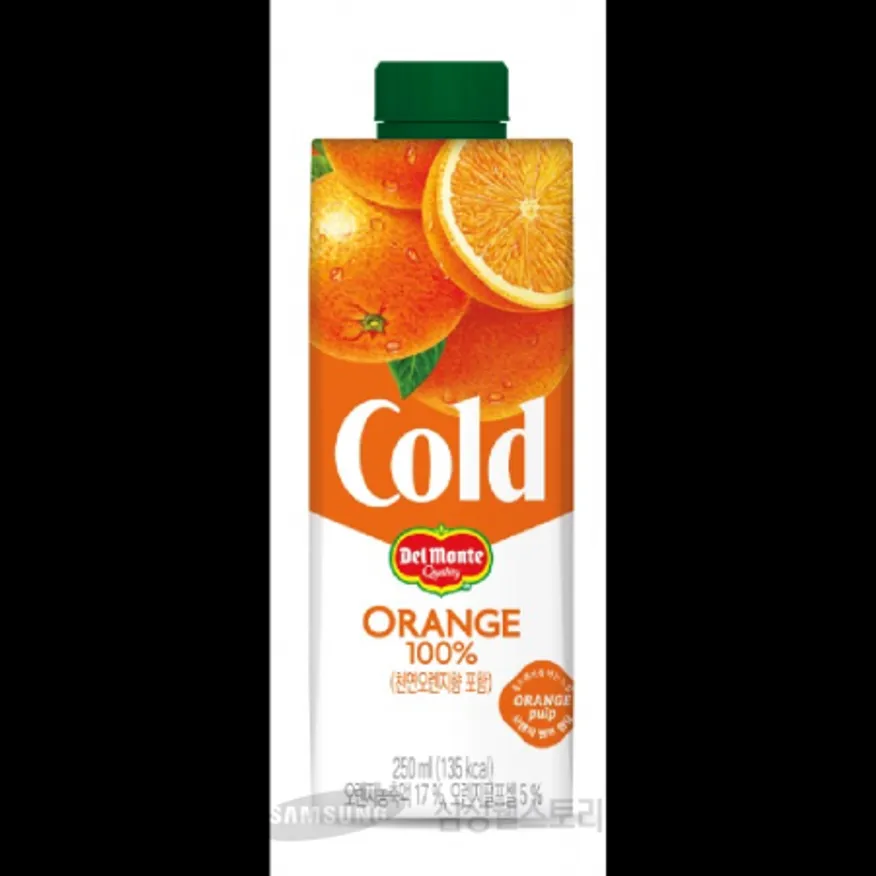 (16:30마감)NEW오렌지주스(250ML/EA/콜드(페트)) 이미지