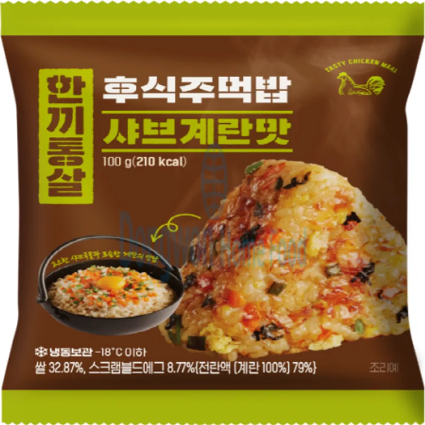 (16:30마감(D) 후식주먹밥(샤브계란맛/한끼통살/100G)EA 이미지