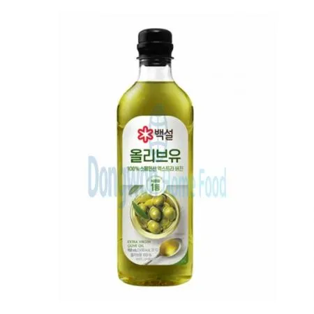 (16:30마감(D) 엑스트라버진올리브유(백설/CJ/900ml)EA 이미지