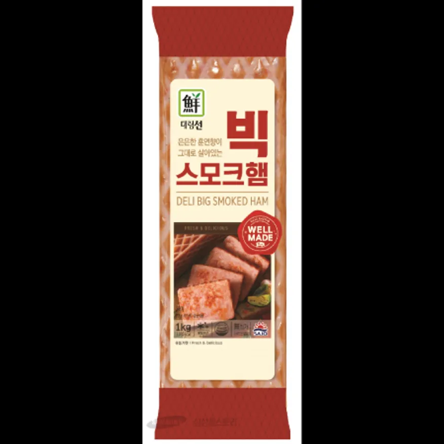 (16:30마감)빅스모크햄(1KG/PAC/계육:국산/대림/돈육) 이미지