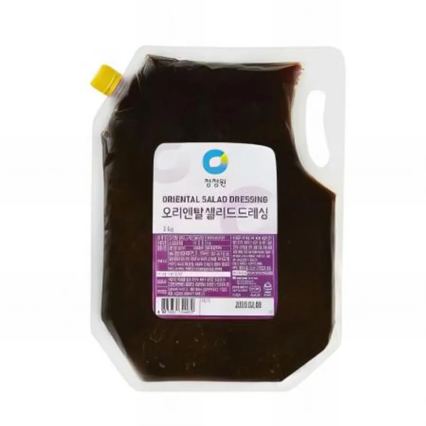 (16:30마감(D) 청정원오리엔탈드레싱(대상/2kg)EA 이미지