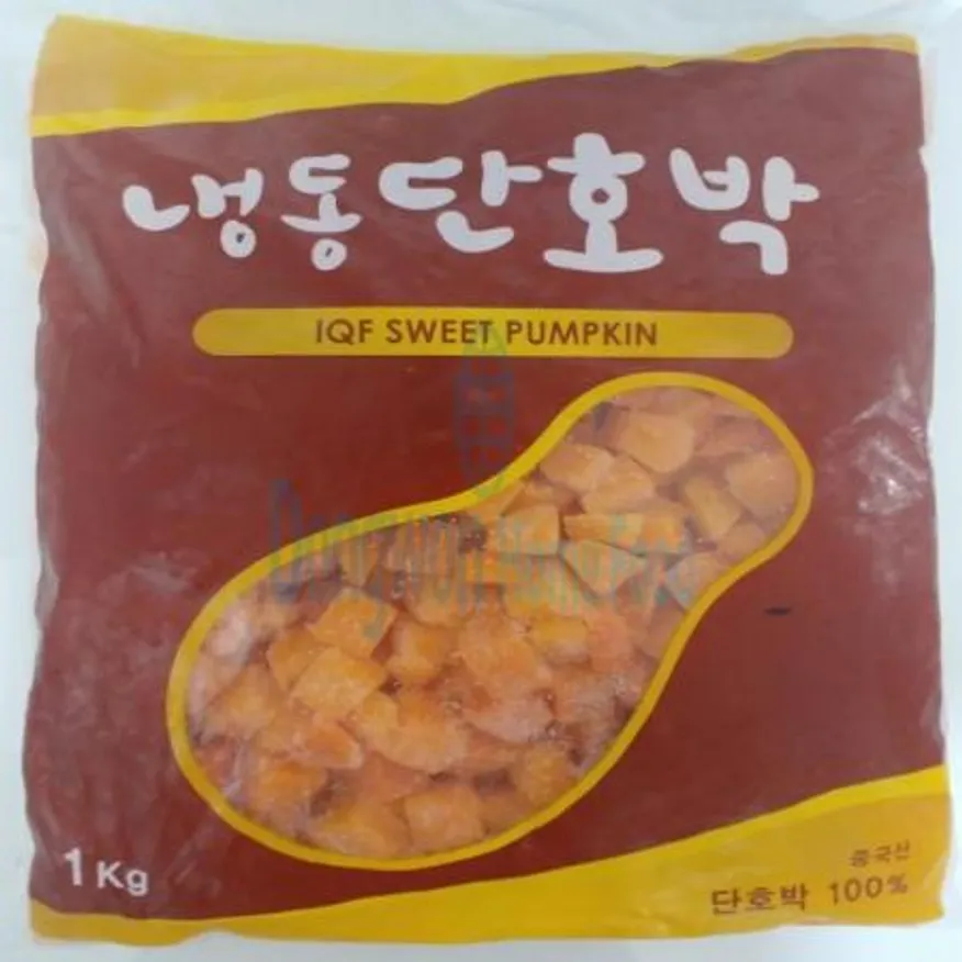 (16:30마감(D) 단호박(중국산/라니/냉동/다이스/15mm/1kg/죽용)EA 이미지