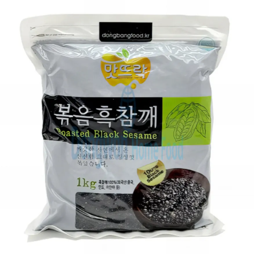 (16:30마감(D) 볶음흑참깨(흑임자:국산/맛뜨락/1kg)EA 이미지