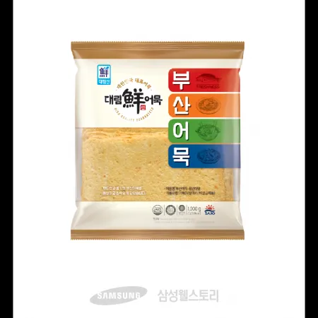 (16:30마감)사각어묵(1KG(14EA*70G)/EA/대림/연육:중국산/국산/풍년마당) 이미지