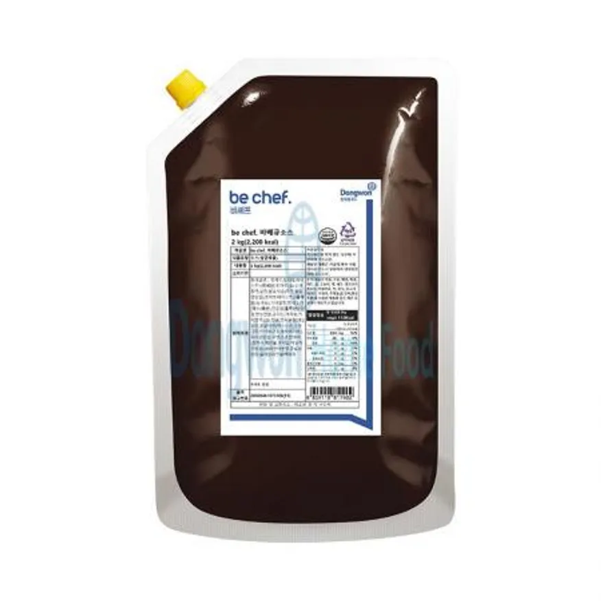 (16:30마감(D) be chef. 바베큐소스(2KG/동원홈푸드)EA 이미지