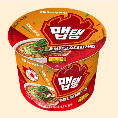 (16:30마감(D) 맵탱큰컵청양고추대파라면(삼양/110g*16입/용기면)BOX 이미지