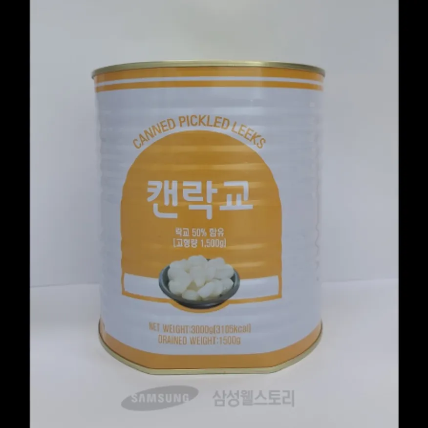 (16:30마감)이엔락교통조림(3KG/EA/중국산) 이미지