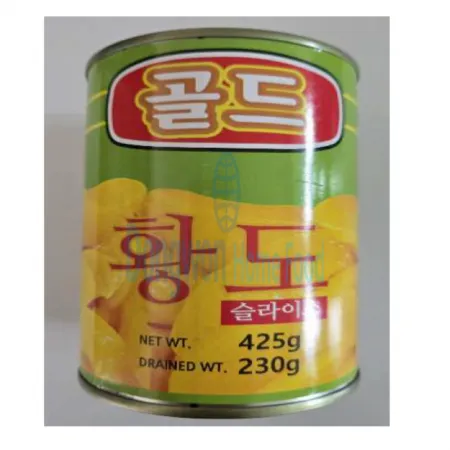 (16:30마감(D) 황도캔(중국산/아주쿡/슬라이스/425g)EA 이미지