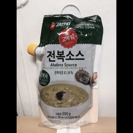 (W)전복소스(전복내장)(재호물산/500G/PAC/전복:중국산)