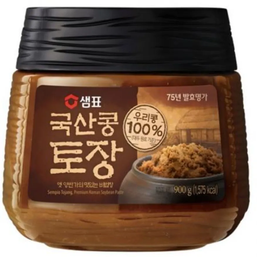 (16:30마감(D) 국산콩토장(샘표/900g)EA 이미지