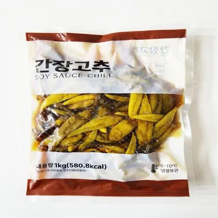 (16:30마감(D) 간장고추(중국/니시푸드/냉장/1kg)EA 이미지