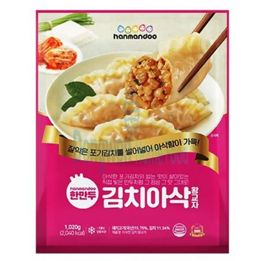 (16:30마감(D) 아삭한김치왕교자(한만두/약31입/1.02kg)EA 이미지