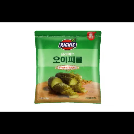 (16:30마감)리치스슬라이스오이피클(동서/3KG/PAC/오이:중국산) 이미지