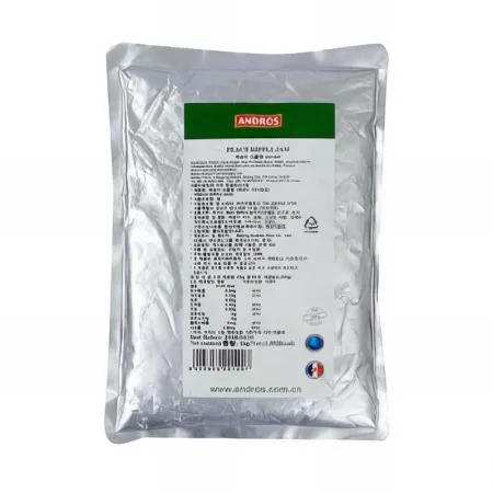 (16:30마감(D) 복숭아리플잼(앤드로스/파우치/복숭아53%/1KG)EA 이미지