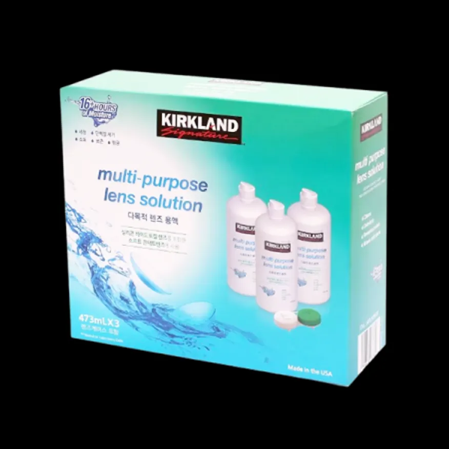 코스트코/KIRKLAND SIGNATURE 다목적 렌즈관리용액 473ML x 3 이미지