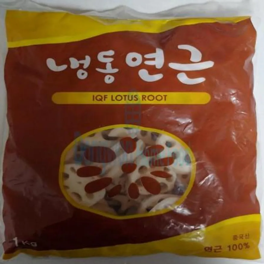(16:30마감(D) 연근(중국산/라니/냉동/슬라이스/8mm내외/1kg)EA 이미지