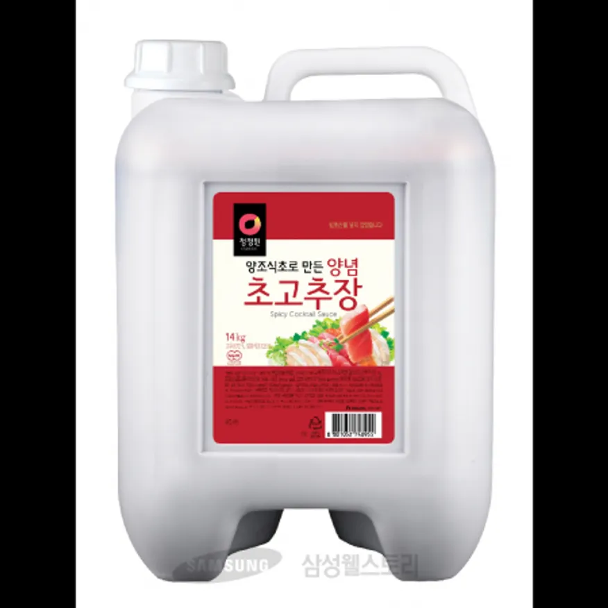 (16:30마감)청정원양념초고추장(14KG/EA/대상) 이미지