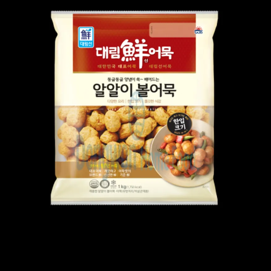 (16:30마감(D) 알알이어묵(연육:외국산/사조대림/1kg)EA 이미지