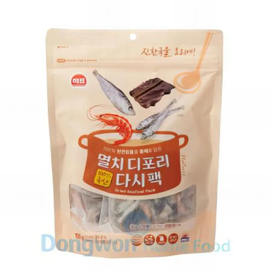 (16:30마감(D) 멸치디포리다시팩(사조해표/150G)EA 이미지