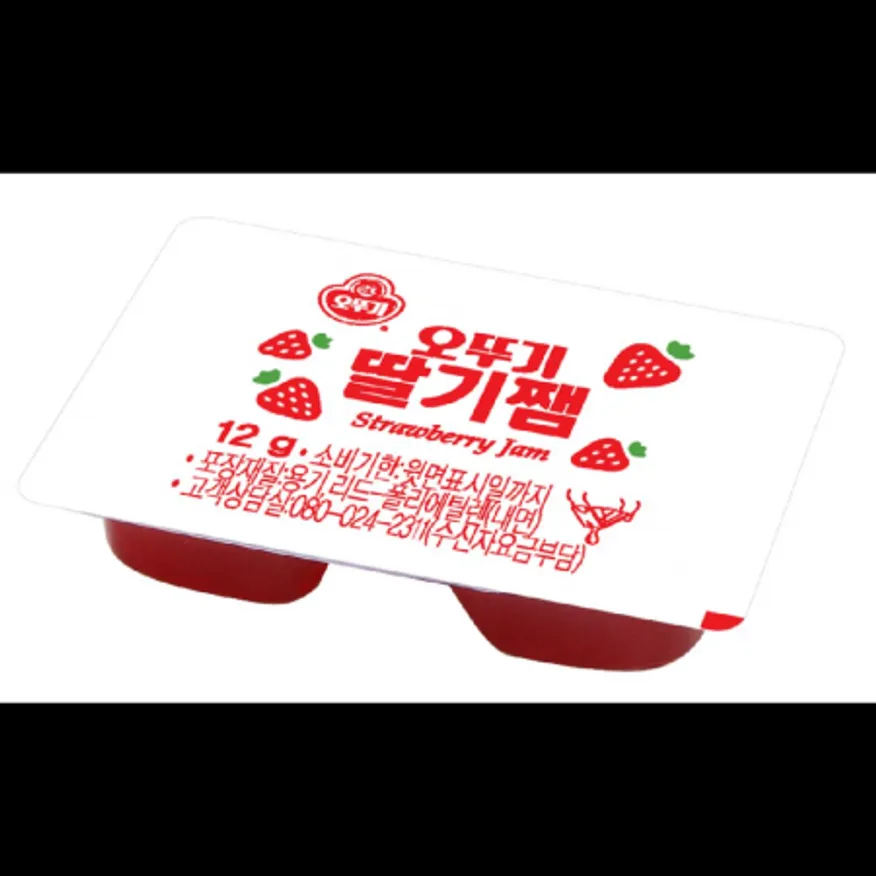 (16:30마감)일회용딸기잼(디스펜팩)(5.76KG(12G*480EA)/BOX/오뚜기) 이미지