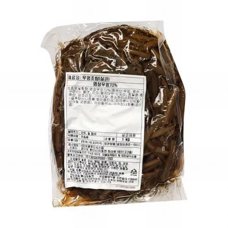 (16:30마감(D) 우엉조림(중국산/이음/반찬용/1KG)EA 이미지