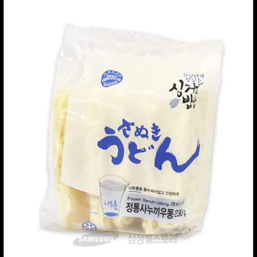 (16:30마감)우동면(냉동면)(냉/동성/9.2KG(230G*40EA)/BOX/밀:외국산) 이미지