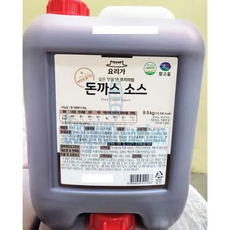 (16:30마감(D) 돈까스소스(참고을_요리가/9.5kg)EA 이미지