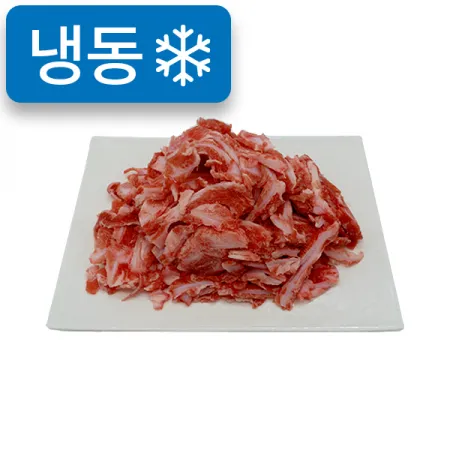 냉동돈오돌뼈[2mm슬라이스](박스/1kg내외*10개/국내산)