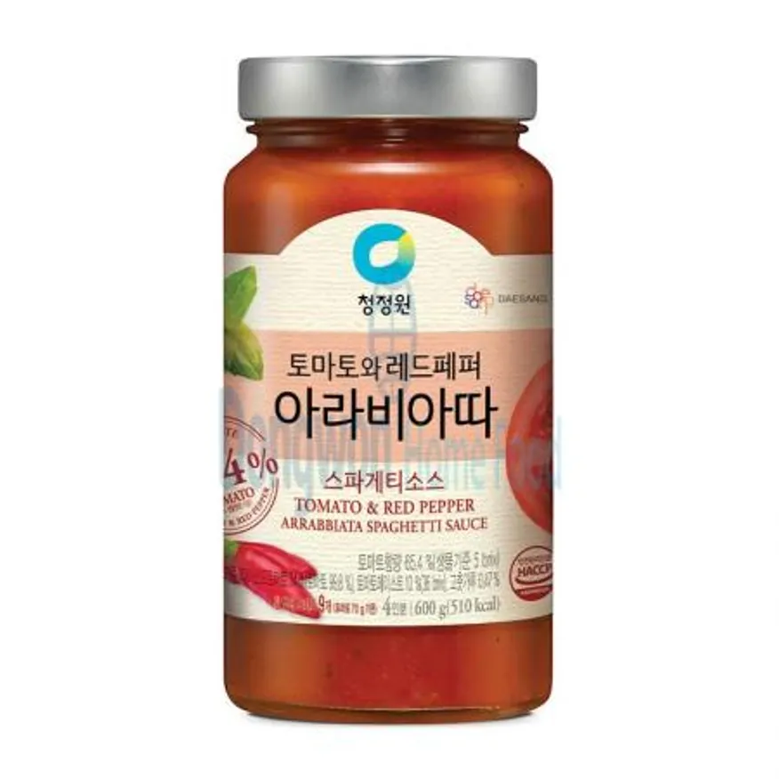 (16:30마감(D) 청정원아라비아따스파게티소스(대상/600g)EA 이미지