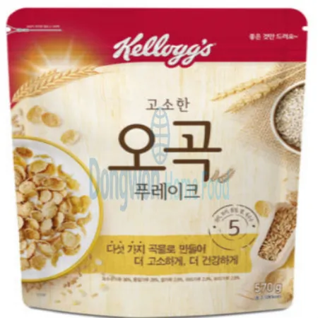 (16:30마감(D) 오곡푸레이크(켈로그/570G/시리얼)EA 이미지