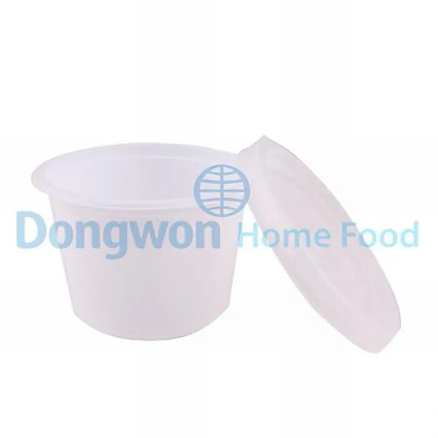 (16:30마감(D) 일회용용기(뚜껑포함/Ø95*64mm/PS/100입/장국용)EA 이미지