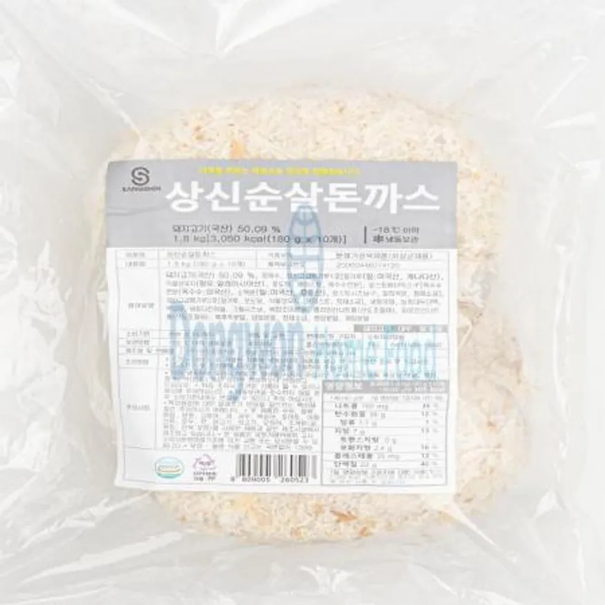 (16:30마감(D) 순살돈까스(상신/돼지고기:국산/180g*10입)EA 이미지