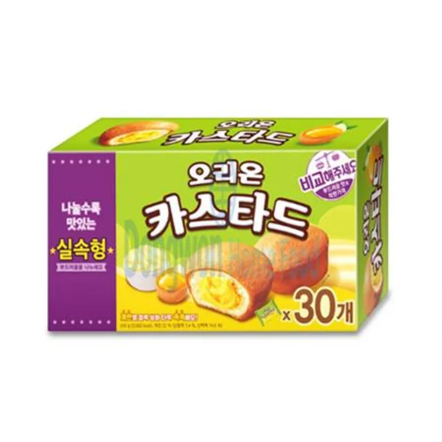 (16:30마감(D) 카스타드(오리온/30입/690G)EA 이미지