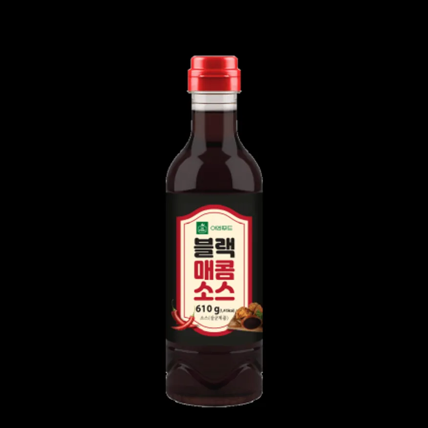 (16:30마감)블랙매콤소스,이엔푸드,610G/EA 이미지