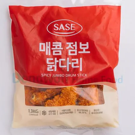 (16:30마감(D) 매콤점보닭다리(사세/태국산/약130g*10입/1.3kg)EA 이미지