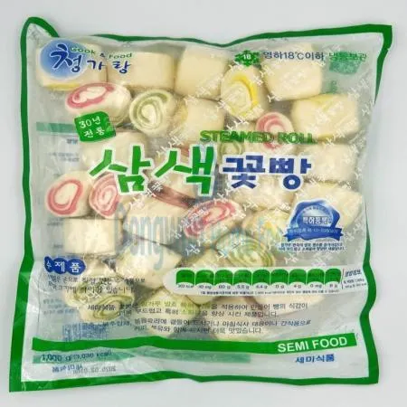 (16:30마감(D) 삼색꽃빵(세미식품/30입/1KG)EA 이미지