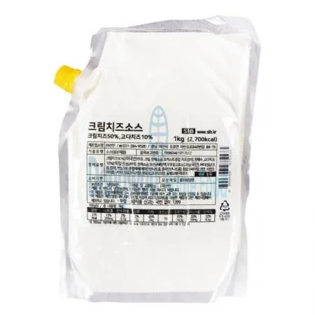 (16:30마감(D) 크림치즈소스(선인/1kg)EA 이미지