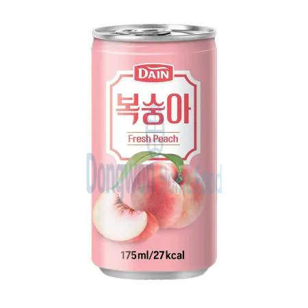 (16:30마감(D) 복숭아(다인/캔/175ML*30EA)BOX 이미지